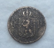 Norwegia Unia szwedzko-norweska Oskar II Bernadotte 2 ore øre 1891 KM# 353