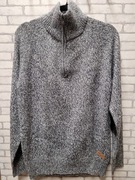 Sweter męski M-szary,melanż 