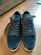 ORYGINALNE SNEAKERSY LEVI'S MĘSKIE GRANATOWE Z ZAMSZU - 41