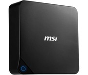 MSI Cubi 3805U 1.9GHZ, SSD 120GB, 4GB DDR3, CZARNY