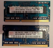 Pamięć do laptopa DDR3 1600 8GB (2x4GB) Hynix