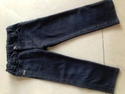Spodnie dziewczęce jeans czarny  110 przesyłka 0zł