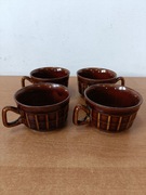 Filiżanki Pruszków kratka 4 s