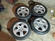 Koła aluminiowe oryginalne AUDI opony letnie 205/55/R16