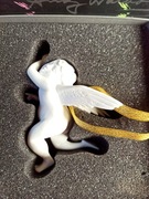 ANDY WARHOL ROSENTHAL Golden Angel figurka biskwitowa sygn super stan 80'