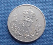 Moneta Dania 10 ore 1957