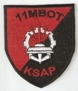 Naszywka kompanii saperów z 11 MBOT.
