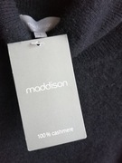 Maddison sweter  damski z golfem 100% cashmere r. L 