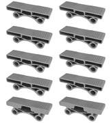 10 x stojak na listwy, stelaż listewkowy, nakładki 38 mm, elastyczne gumowe