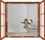 BKSAI Moskitiera okienna na magnes 130x150cm