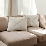 Poduszka dekoracyjna nowe beż 2 sztuki 