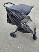 Wózek baby jogger z folią i ocieplaczem, pianka na wymiar, gondola.