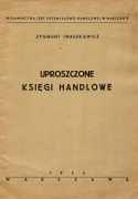 Uproszczone księgi handlowe - Z. Iwaszkiewicz 1933