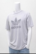 Adidas Originals Trefoil – Męski T-Shirt z Logo | Szary | Oryginalny