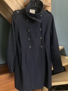 Płaszcz ciepły Pull&Bear granatowy rozmiar 28 M