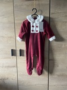 Pajacyk niemowlęcy unisex z motywem świątecznym marki Zara Home