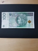 100 zł. seria AB Król Wł. Jagiełło Stan II -gi ładny
