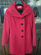 Płaszcz zimowy czerwony