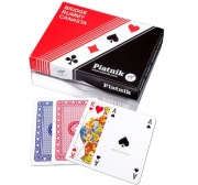 karty Piatnik Standard 2 talie po 55 kart brydż remik poker