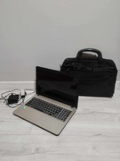 Laptop Asus X540LJ z kablem do ładowania i torbą