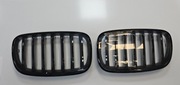 Atrapa Nerki Grill Kratka Czarny Połysk 2 szt do BMW X5 E70 X6 E71