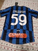 Koszulka Atalanta Bergamo  Nicola Zalewski z autografem 