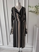 Sukienka elegancka w pasy RIVER ISLAND 38 M 