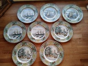 Talerze Adams "Winter scenes"