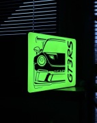 Lampka LED lightbox Porsche GT3 lampka na biurko