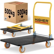 Wózek magazynowy transportowy składany HIGHER PRO 500kg LH10-500