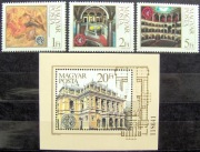 Węgry Mi 3697-99, Blok 173** Opera Budapeszt