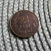 Holandia 2 1/2 Centa 1903r