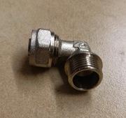 Kolanko skręcane 16x1/2 GZ PEX