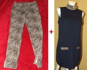 Komplet Atmosphere panterka Spodnie S 36 + Bluzka 