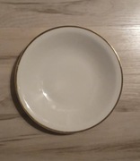 Półmisek ze złotym brzegiem Chodzież PRL