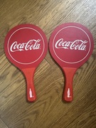 Coca-Cola rakietki do tenisa stołowego, używane