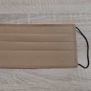 Maseczka ochronna w kolorze kawowym HIT