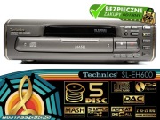 Odtwarzacz CD TECHNICS SL-EH600 CD-R MASH * zmieniarka na 5 CD *