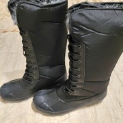 Mishansha śniegowce buty zimowe wysokie ocieplane 42 czarne