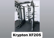 Brama treningowa Krypton XF205, 3wyciągi 120kg, stabilna, suwnica smitha
