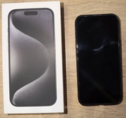 iPhone 15Pro 128GB Natural Titanium,Bardzo dobry stan, bateria 88%,pudełko!