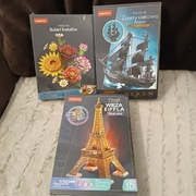 Puzzle 3D piękne zestawy 