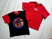 BLUZKI SPIDER-MAN x2szt.110/116/122cm 5-7lat GEORGE