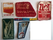 ZSMP Zloty Naszywki baretka