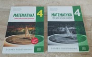 Matematyka 4 LO podręcznik + zbiór zadań zakres podstawowy Pazdro