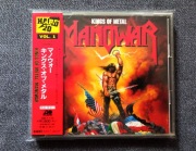 Manowar Kings Of Metal CD 1994 Japan Obi