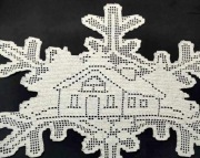 Świąteczna dekoracja okna,firanka itp