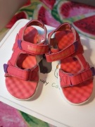 różowe dziewczęce sandałki Timberland Perkins Row Strap Dark Pink