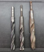 Zestaw 3 wierteł do metalu z uchwytem morsea 17,5 mm 19 mm 22 mm