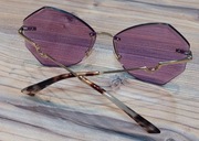 Damskie jadne różowe okulary przeciwslonieczne SMU55X Miu Miu